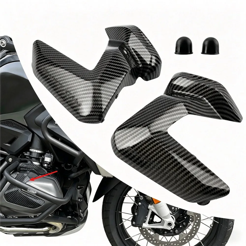 

Carbon Fiber Cylinder Head Engine Guard Protector For BMW R1250GS ADV R1250RS 2021-2023