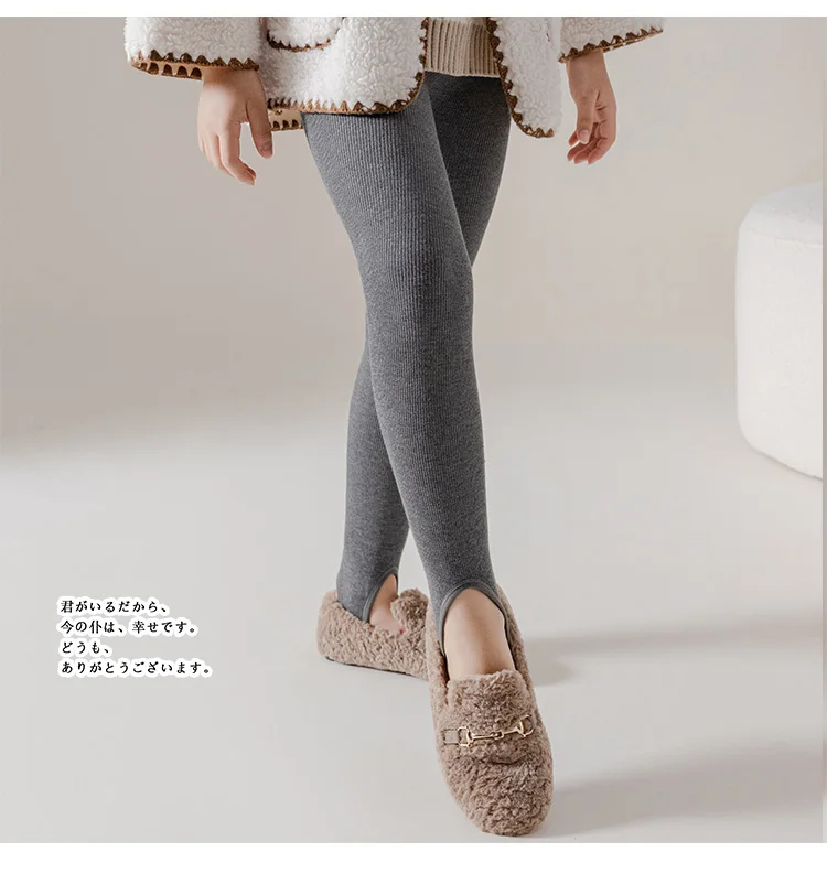 Mädchen winter plus samt dicken wärme baumwolle strumpfhosen Extra dicke kind leggings hosen baby kinder tanzen Fleece Futter strümpfe – Detail 13