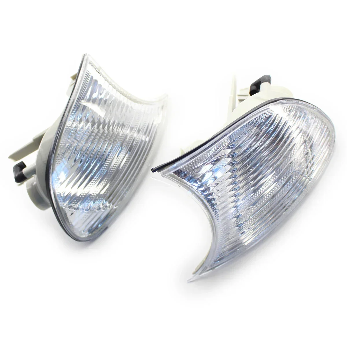 Left Right Turn Signal Blinker Side Corner Light Lamp Front Fog Light For BMW E46 2-Door 1998-2001 63126904299 63126904300