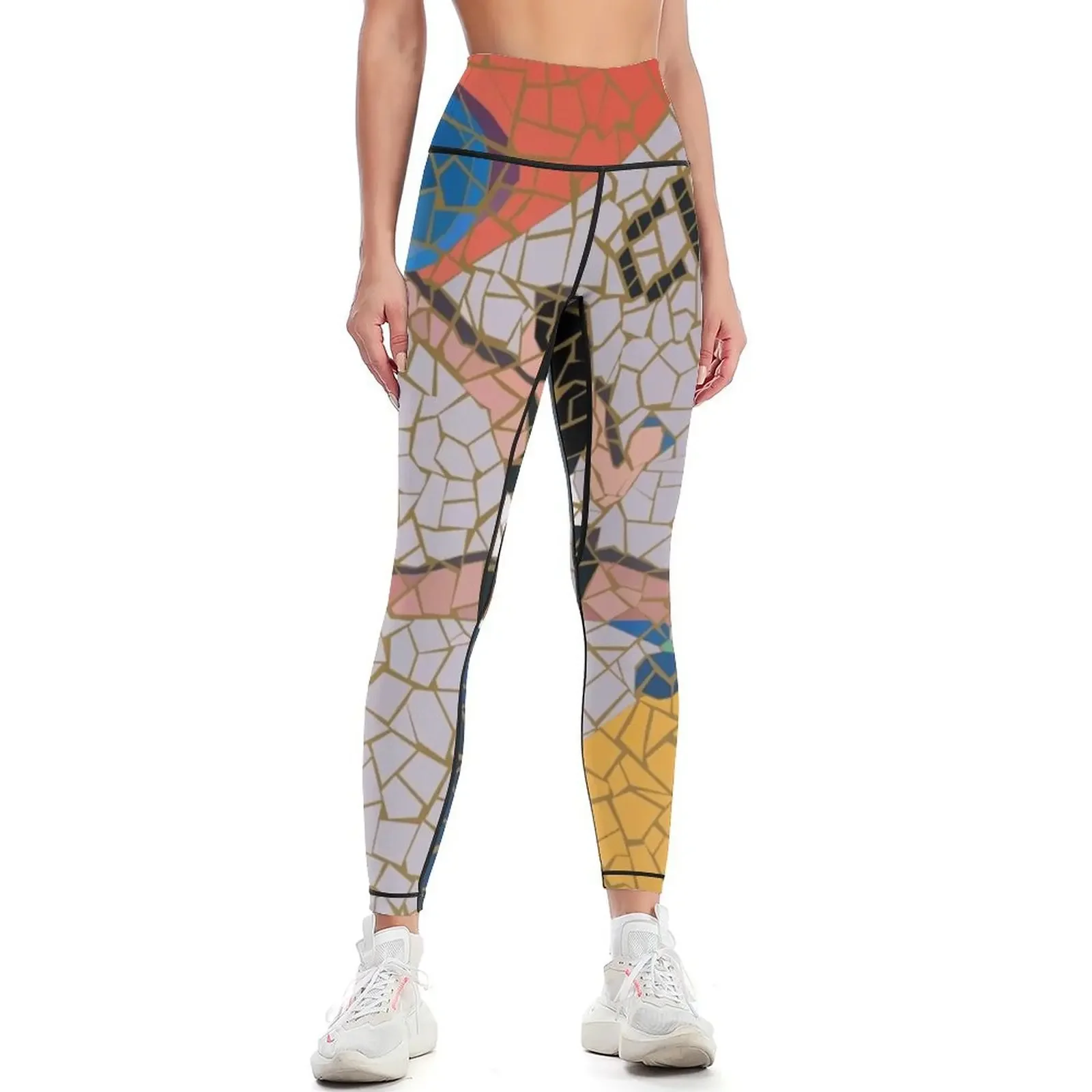 

Climbing Tiles Leggings sporty woman push up Fitness's gym clothes sportswear woman gym 2025 sportswear for gym Womens Leggings