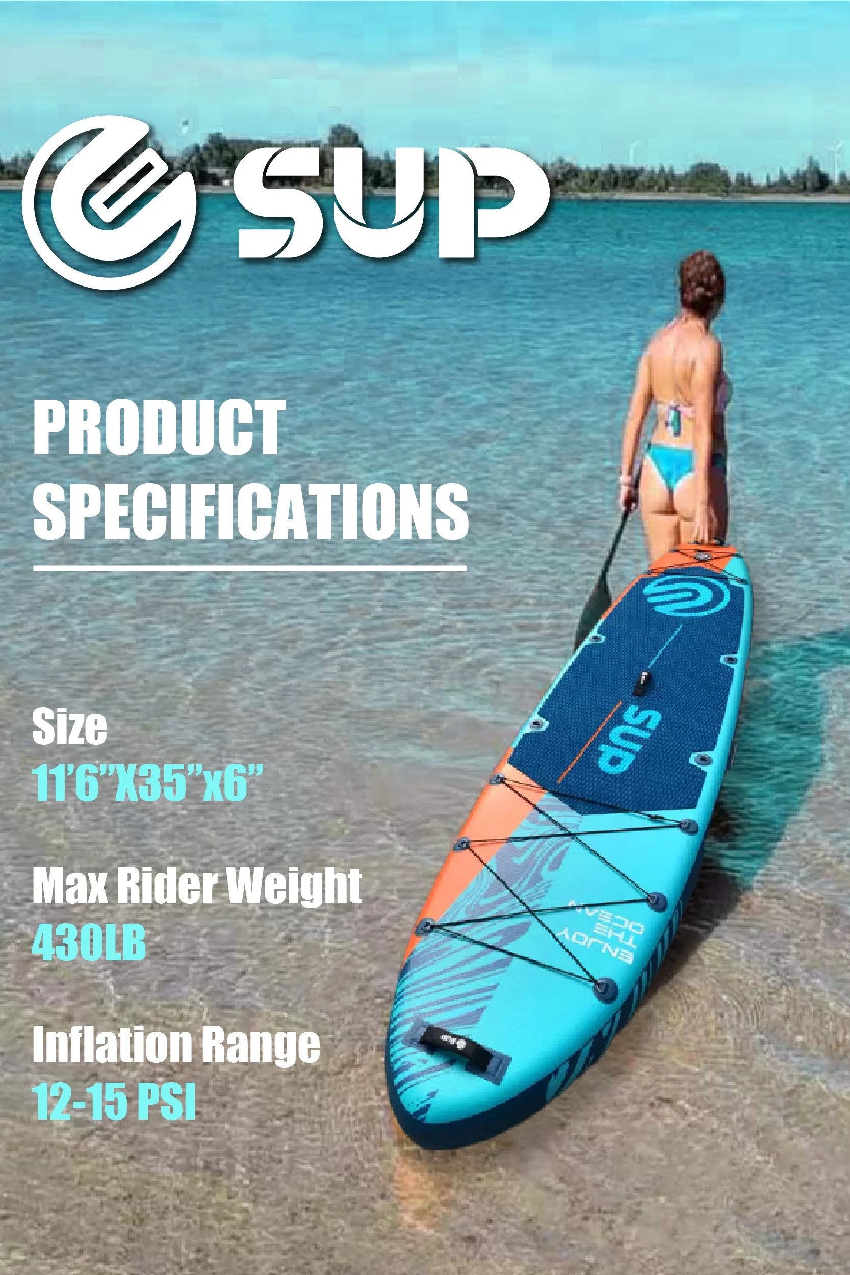 wholesale 11 electric surfboard sup board electric board inflatable paddle board with electric fin waterplay surfing