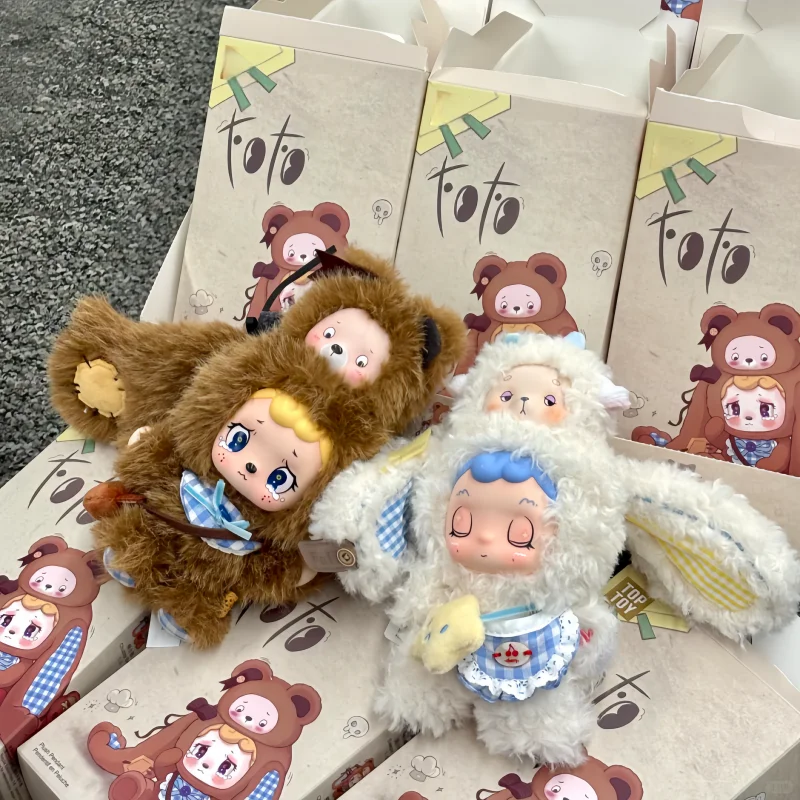

52toys Серия Fofo Forest Guardian: Плюшевые игрушки-сюрпризы, виниловые фигурки, модные коллекционные игрушки, милые мягкие игрушки, подарок для девочек на день рождения и праздники