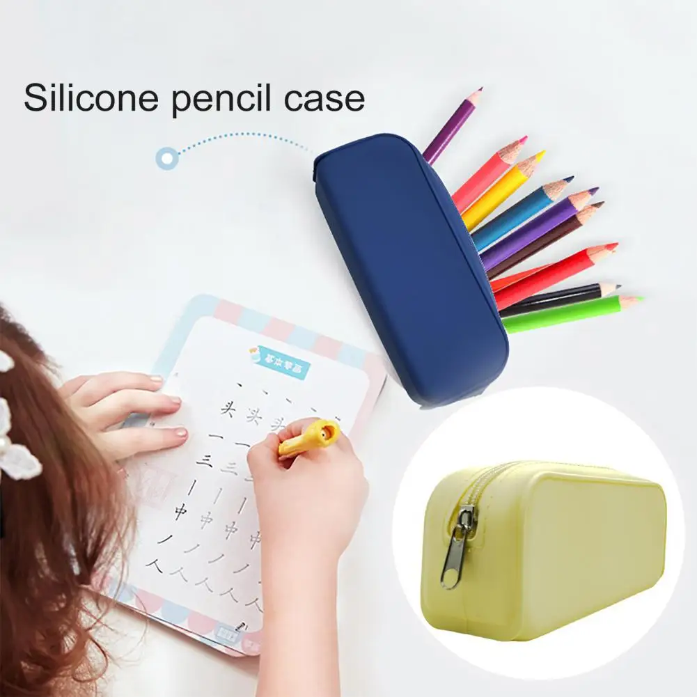 Легко моющийся силиконовый чехол для хранения, Водонепроницаемая силиконовая ручка, легко моется, многофункциональная для кистей