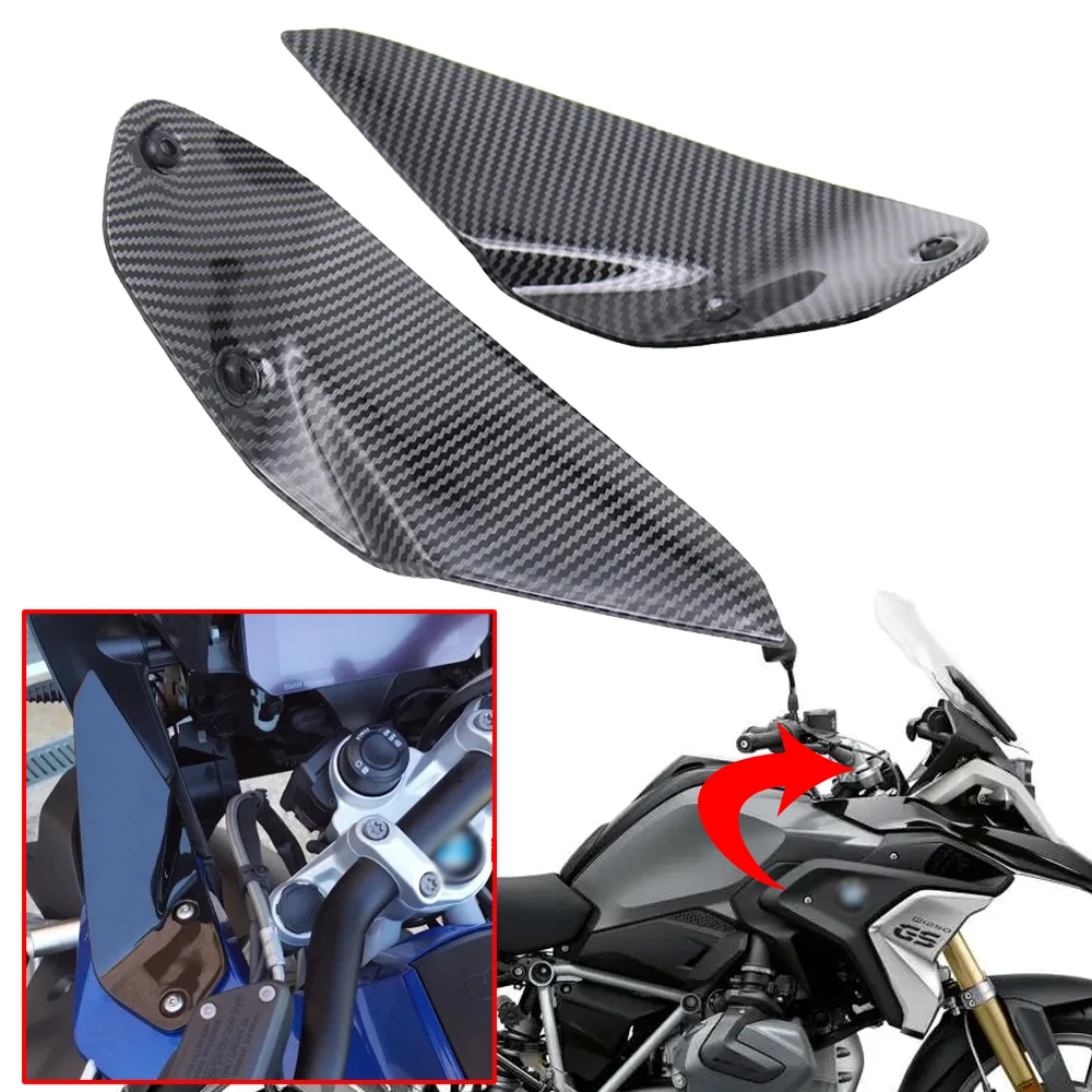 

Carbon Look Wind Deflector Fit For BMW R1250GS R1200GS ADV 2014-2022 2021 2020 2019 Motorcycle Accessories Cab Side Windshield