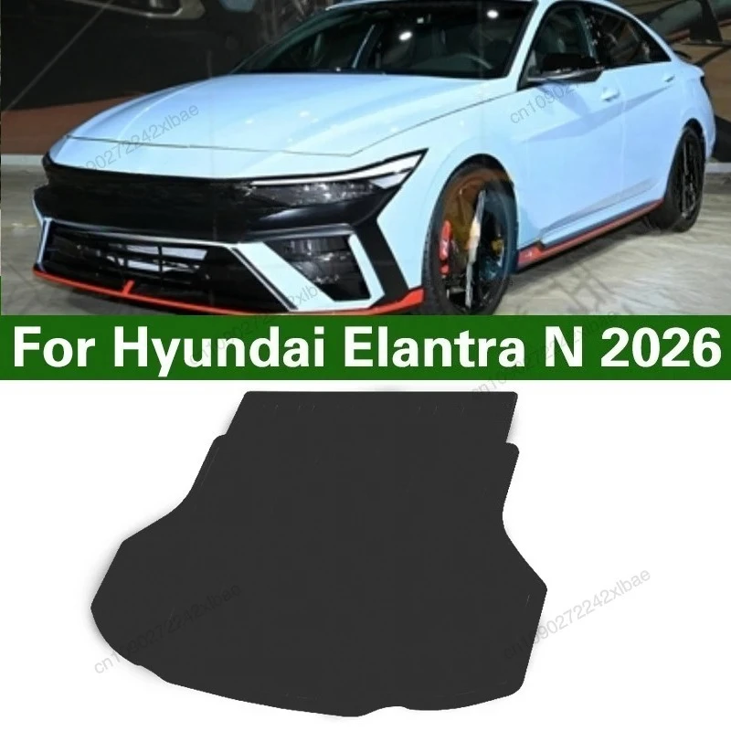 

Car Trunk Mat For Hyundai Elantra N 2025 Liner Cargo Foot Pads Interior Decoration Accessories Waterproof Cover Pad 2026