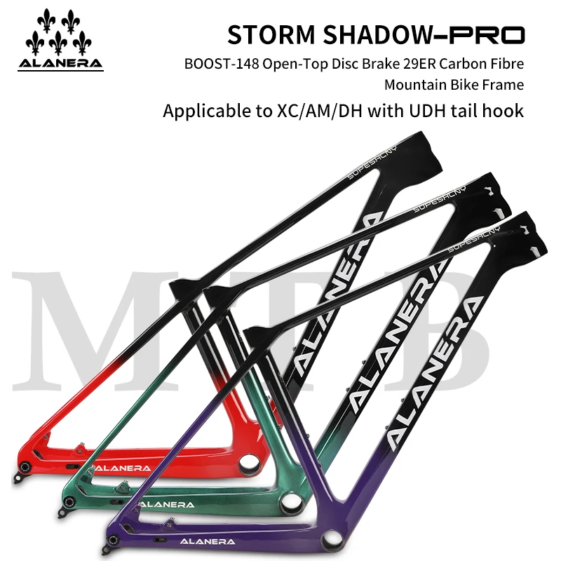 

ALANERA новейшая модель XC Hardtial 29er MTB 148 мм рама для горного велосипеда Boost с карбоновой рамой BB92