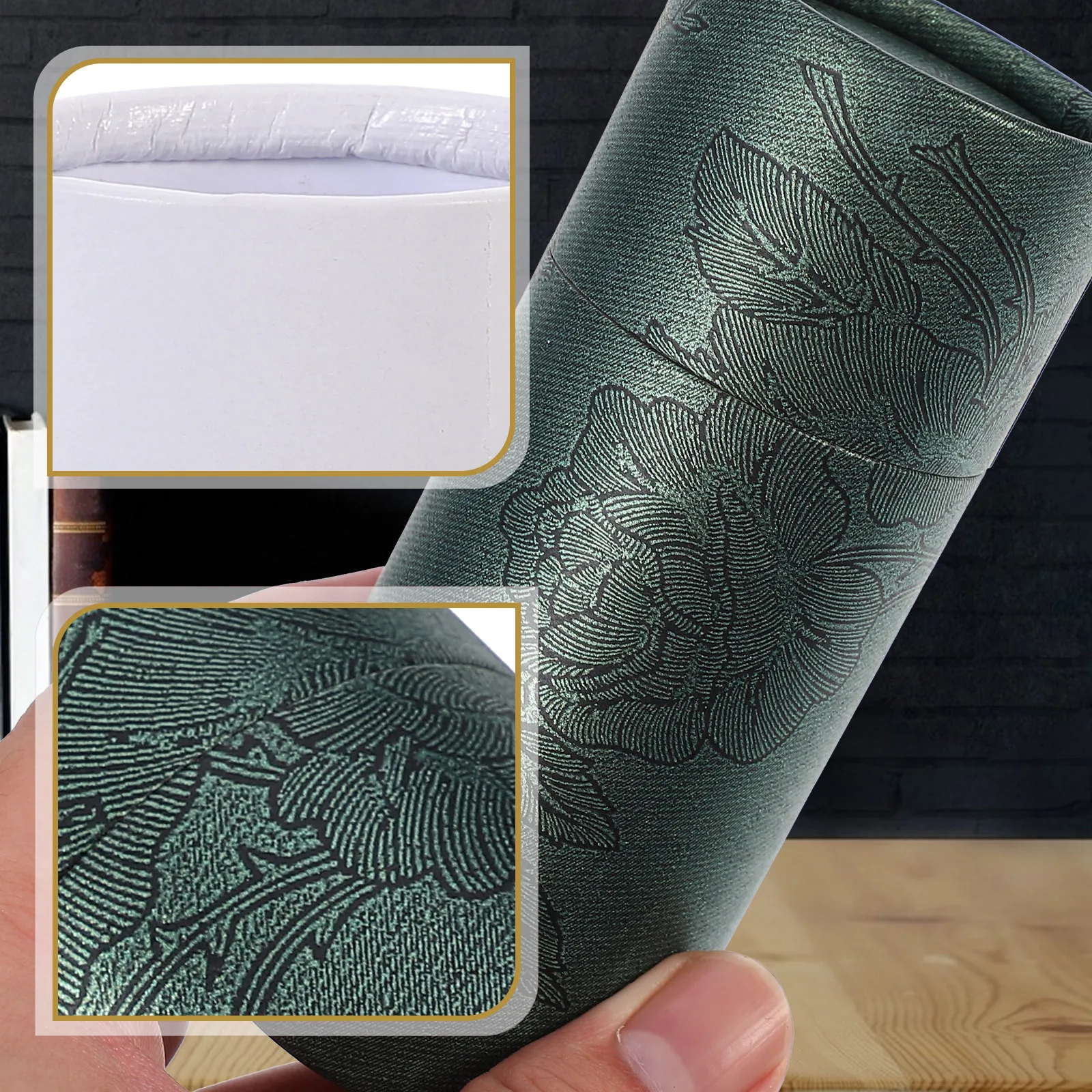 

20pcs Paper Cylinder Box Kraft Gift Boxes For Essential Oil Bottles Tea Incense Storage Practical Packing Containers