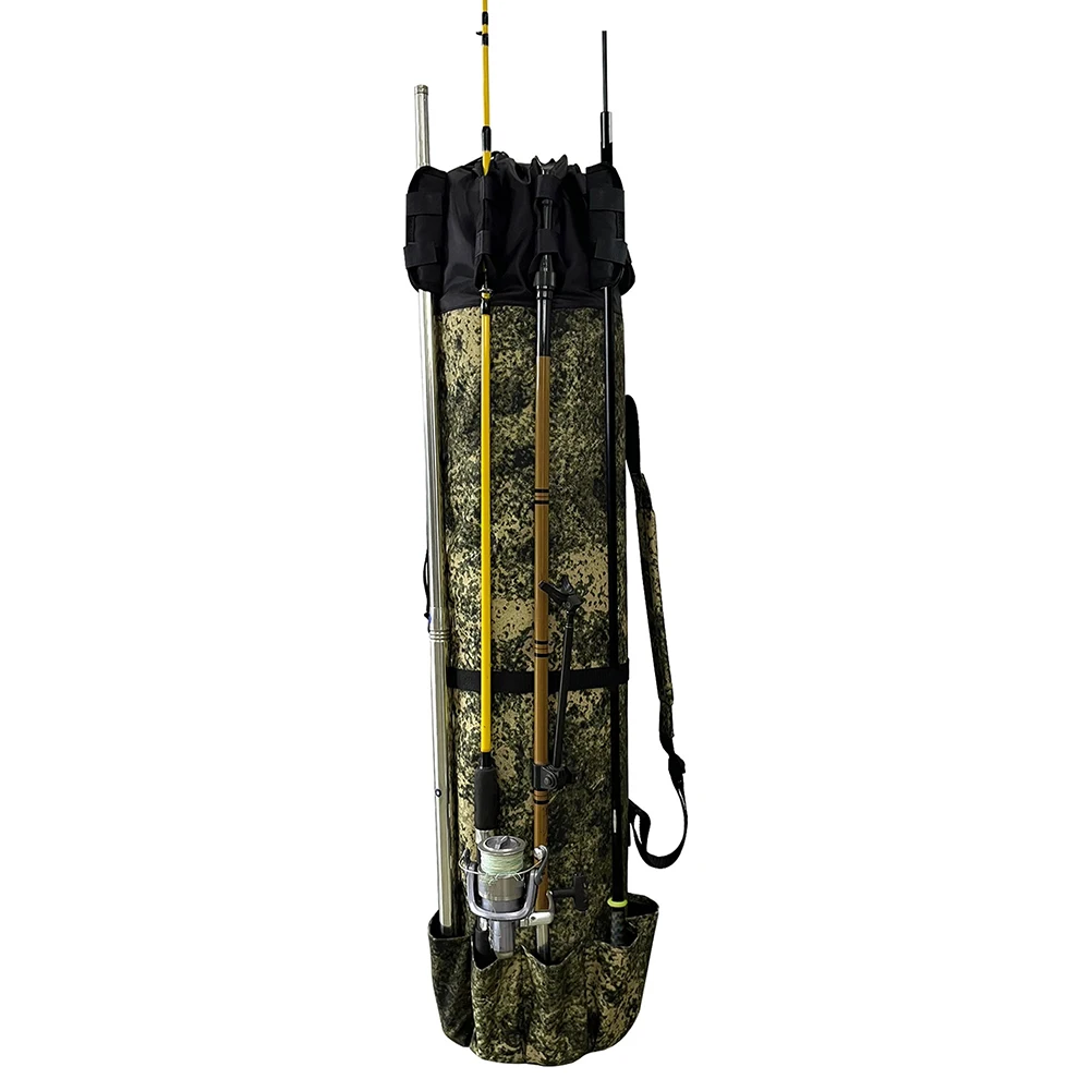 Spacious Fishing Tackle Storage Bag with Adjustable Straps for Comfortable Carrying and Neat Organization of Fishing Supplies