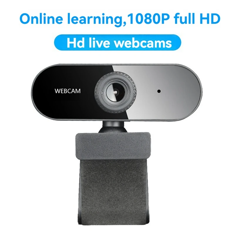 GTBL 1080P HD Camera Desktop Laptop Live Online Class Network Video Conference Camera