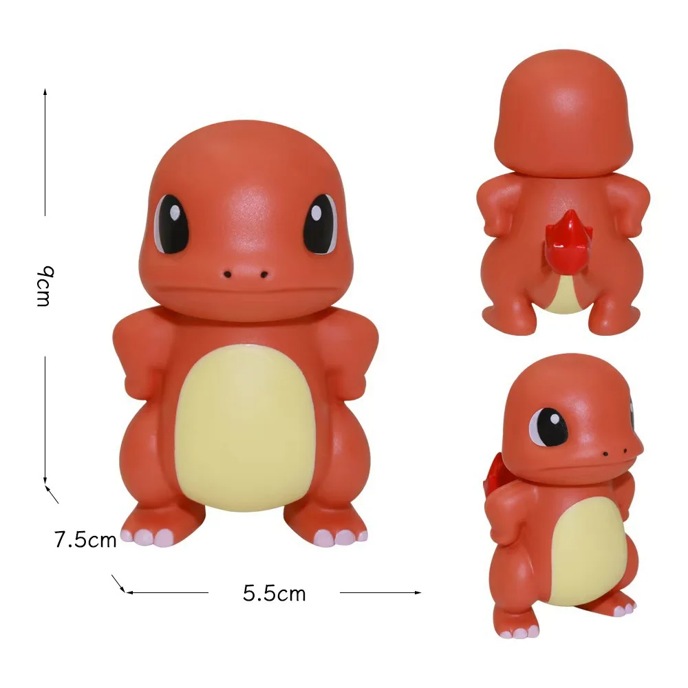 Pocket Monsters Bulbasaur collectible figure display Cartoon-style cute handcrafted model living room tabletop decoration gift