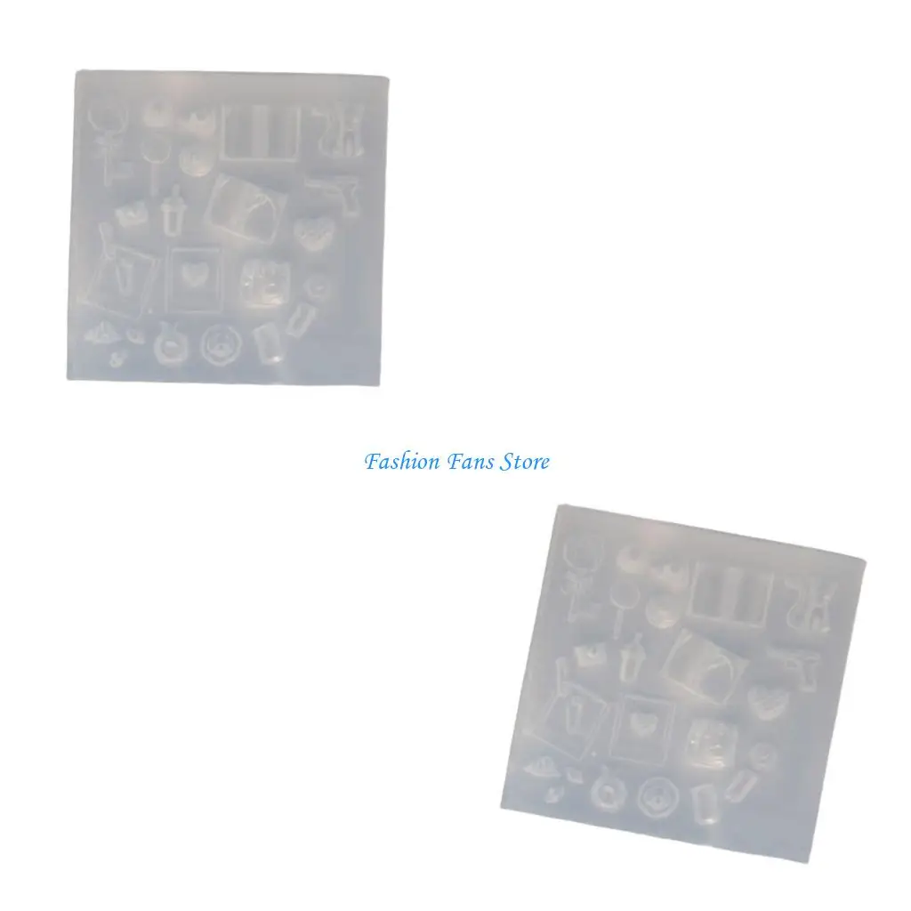 

Artistic Charm Mold Flexible For DIY Manicure And Accessories