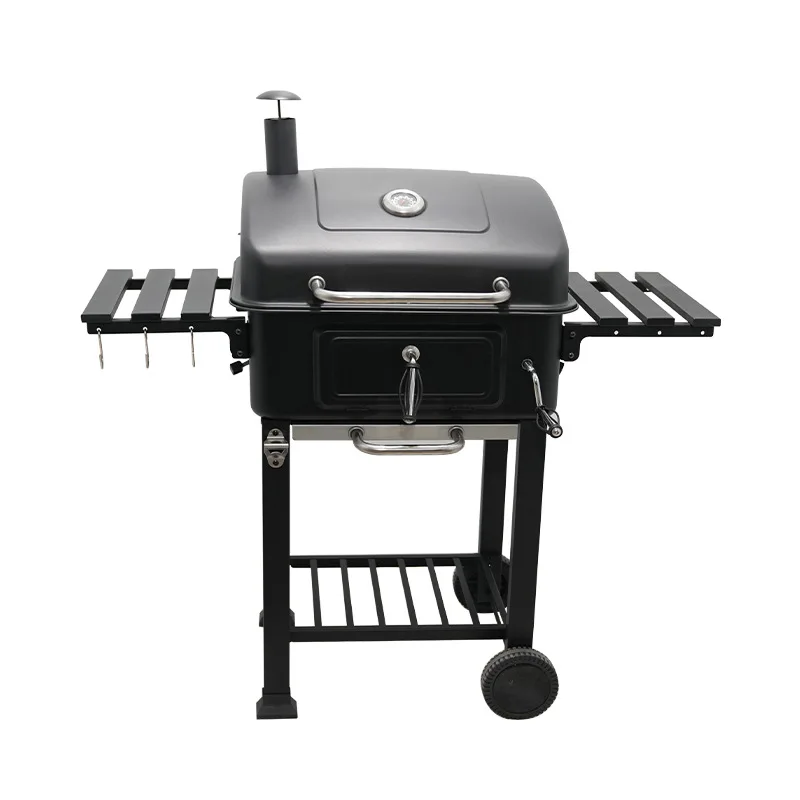

Folding plate thickened grill Household garden grill American Outdoor large commercial