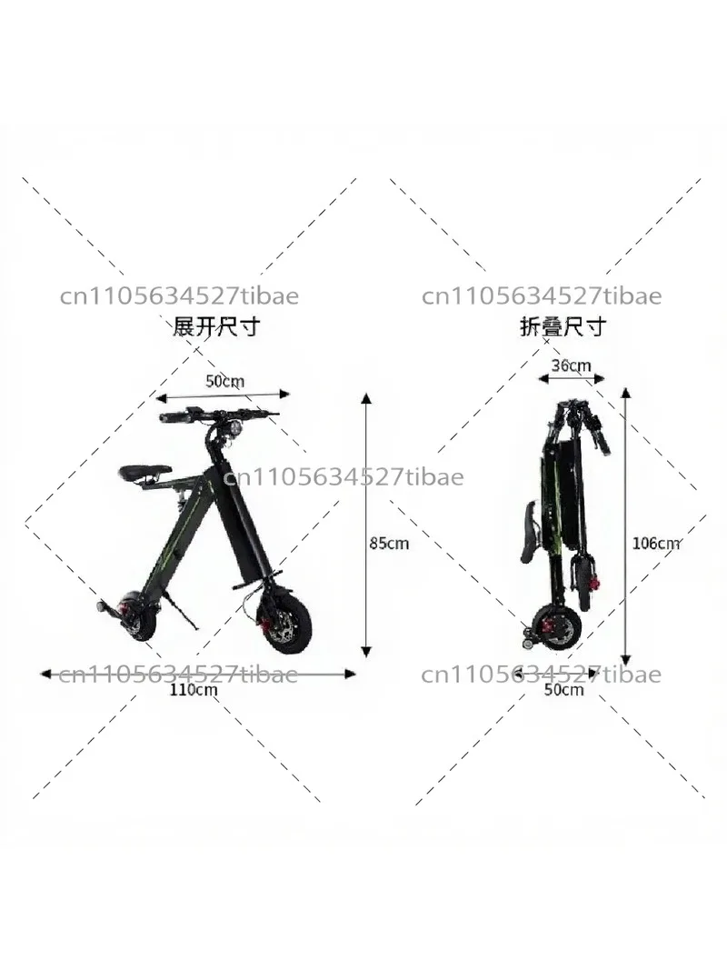 Lightweight Mini Kick Scooter for Adults – 8 Inch Wheels, 3-Second Folding, Portable Commuter Travel Scooter