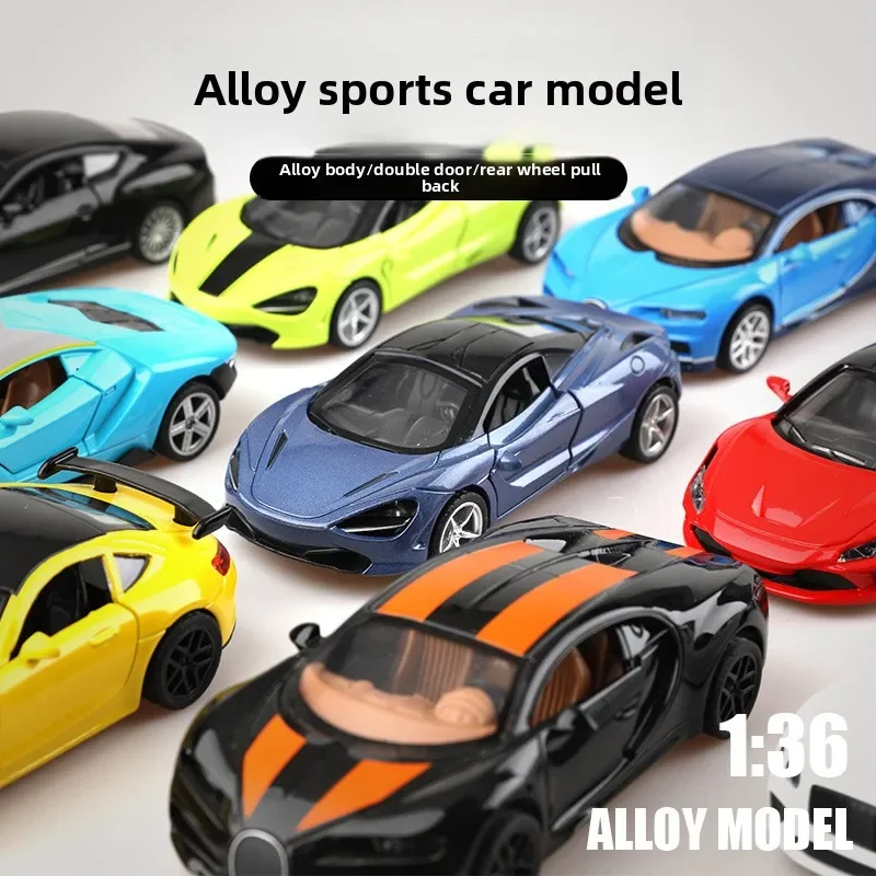 1:36 liga carro simulação modelo de carro menino carro de brinquedo das crianças atacado presente ornamento