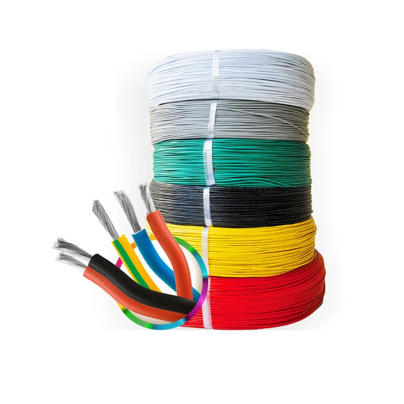 Beteno 590 Meters UL 1007 26-30AWG Multi Stranded Tinned Copper Electrical Wire, PVC Wire, Soft Copper Core Electrc Wire