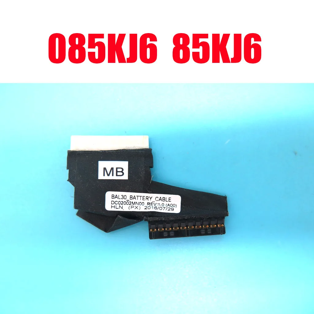 

Laptop Battery Cable For DELL For Inspiron 17 5765 5767 BAL30 085KJ6 85KJ6 DC02002KC00 New