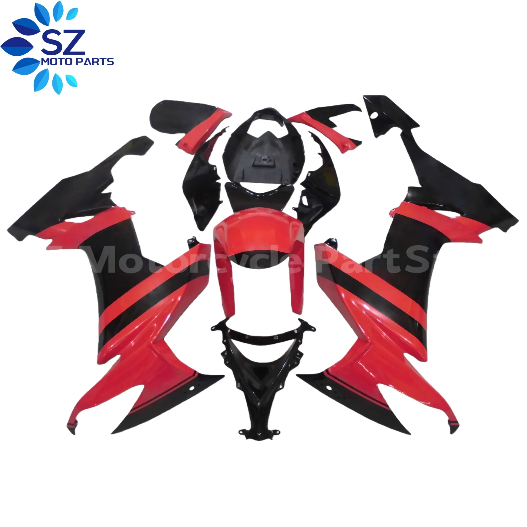 

New ABS Motorcycle Whole Fairings Kit fit for Ninja ZX-10R ZX10R 10R 2008 2009 2010 08 09 10 bodywork fairing kits