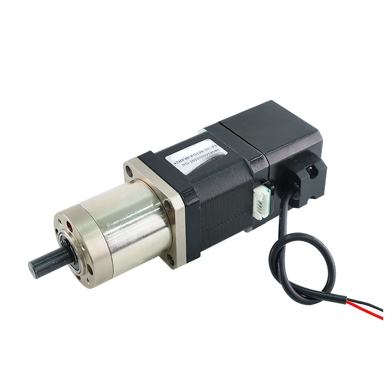 

1.8A 42 stepper motor 42HP48-PG139-YC-PD permanent magnet DC motor reduction ratio 51/139-1 reduction with brake motor Nema17