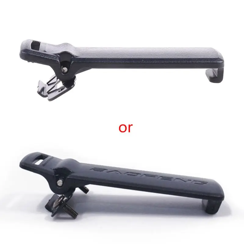 K1AA 1pc Durable Baofeng Radios UV5R Clip de cinturón para BAOFEG UV5R Ham Radio Walk