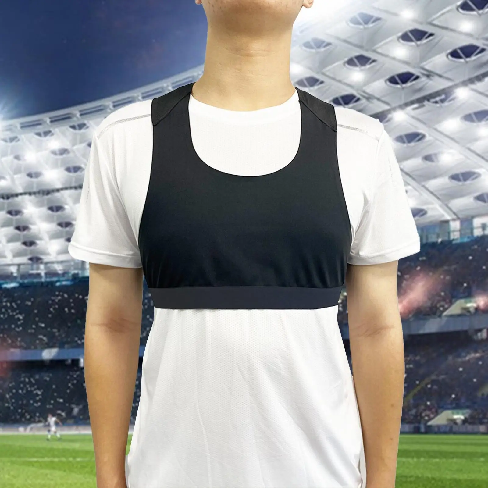 Positioning Tracker Vest for Football Player Workout Tank Top Sports Breathable GPS Tracker Vest Soccer Athlete Performance Vest
