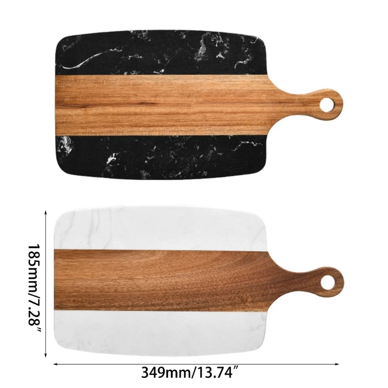 Acacia Marble Cutting Board Marble Cheese Board Stone Cutting Board for Serving Marble Cutting Boards for Dropshipping