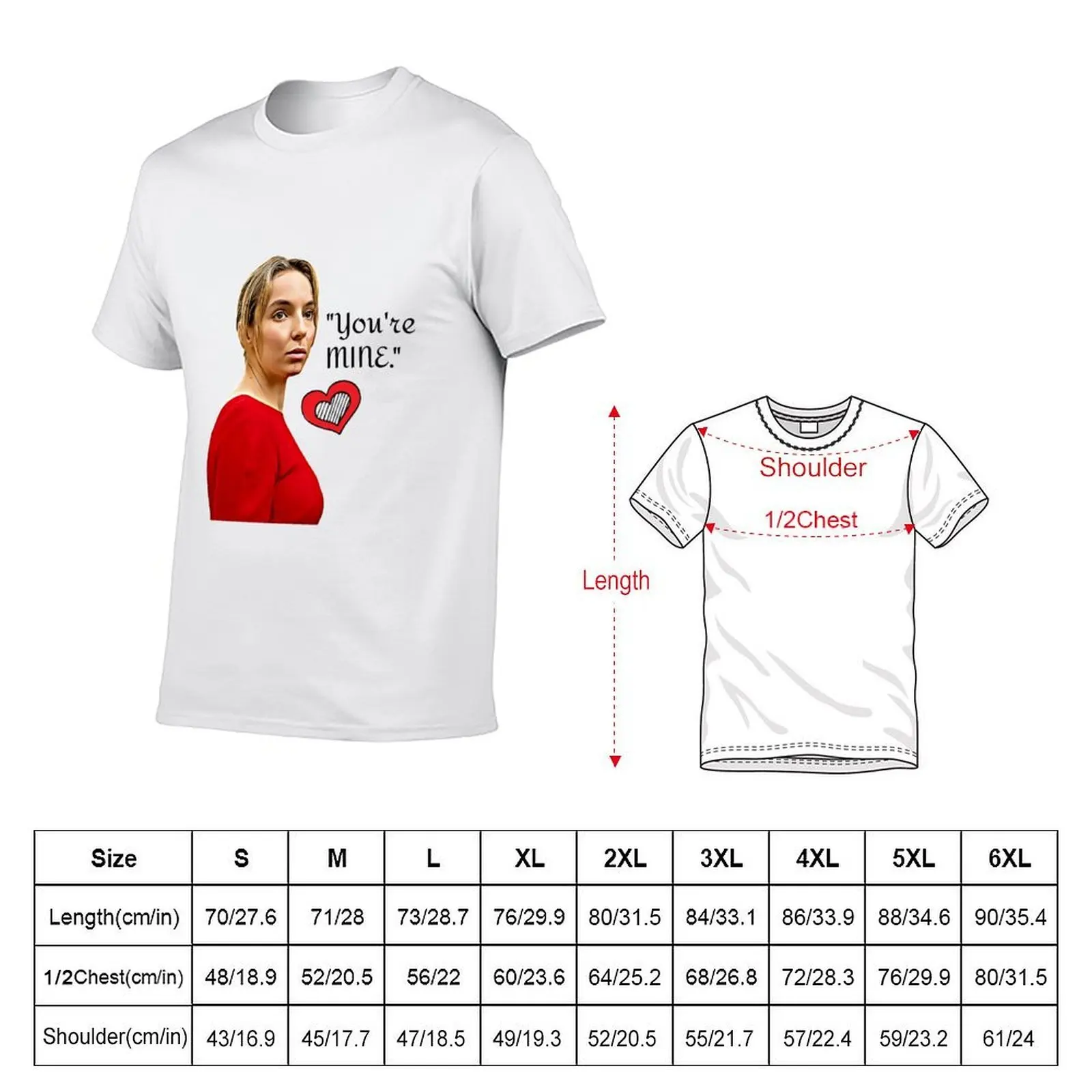 Villanelle ~ You're MINE. T-Shirt Funny t-shirts new gifts and t-shirts T-shirt men