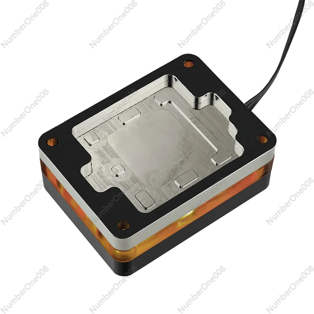 For AMD AM5 CPU Direct Die Water Cooling Block Ultra Performance Liquid System for PC Modding Overclocking