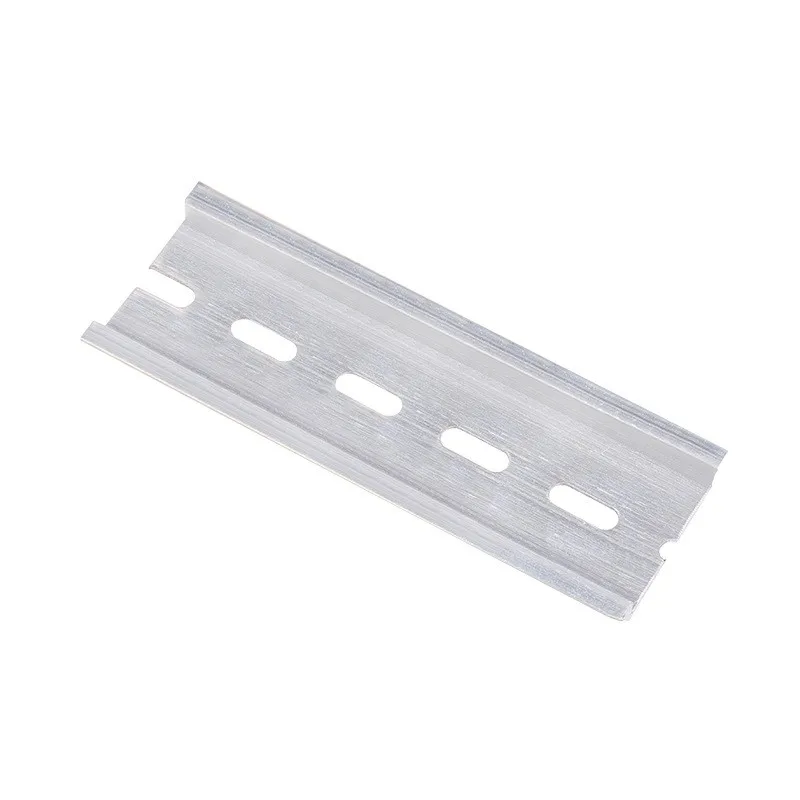 GEYA Guide Rail Aluminum Universal Type 35mm Slotted DIN Rail Long 10cm 20cm 30cm Thickness 1mm Universal Type
