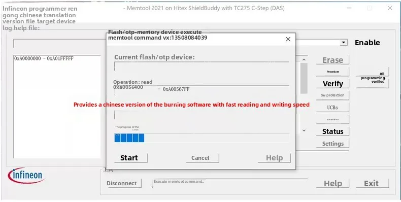 ForInfineon Programmer – High‑Speed Full‑Function for BMW SME, EV/ICE ECU, Body Computer, Small Battery Repair