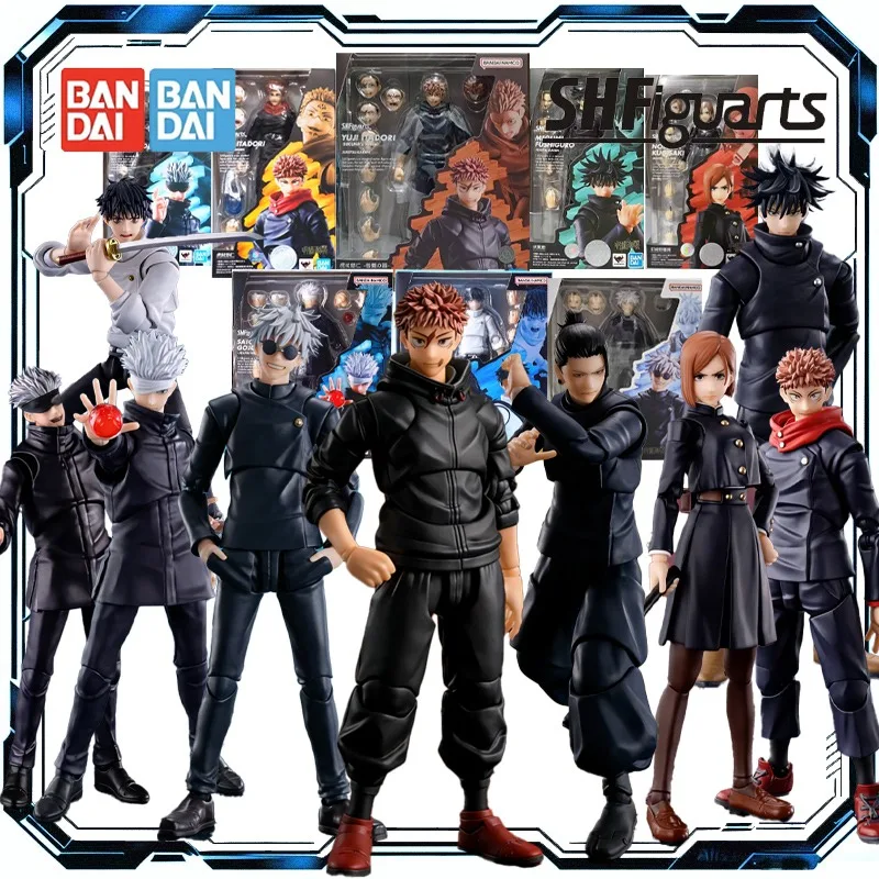 

Bandai Original S.H.Figuarts Yuji Itadori Sukuna Gojo Toji Fushiguro Nobara Kugisaki Action Figure Toys for Boys Girls Gift