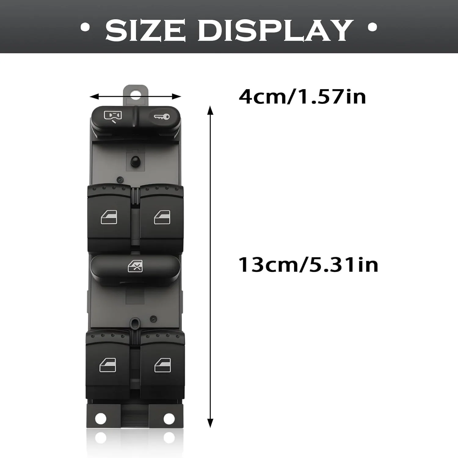 

1J4959857D 1J4959857C 1J4 959 857 D Главный переключатель переднего левого стекла для VW Golf Jetta Bora MK4 Passat B5/B5.5 для сиденья