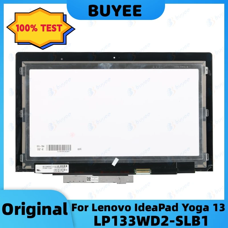 

13.3” Original For Lenovo IdeaPad Yoga 13 LP133WD2-SLB1 LP133WD2 SLB1 LCD Screen Display Digitizer Assembly With Board