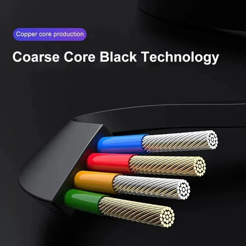 3 in 1 Retractable Data USB Cable for iPhone Charger Fast Wire Charging Cable For Android Phone Type C Xiaomi Huawei Samsung