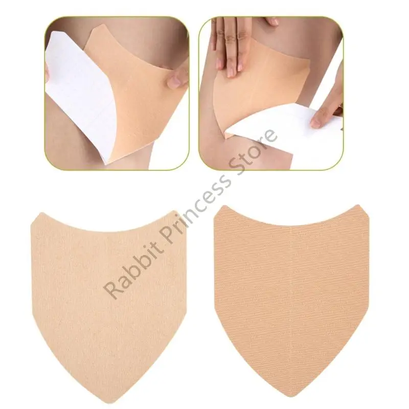 BX0F女性ボディ防止パッド、目に見えない太ももパッチ太ももアンチチャージパッチ