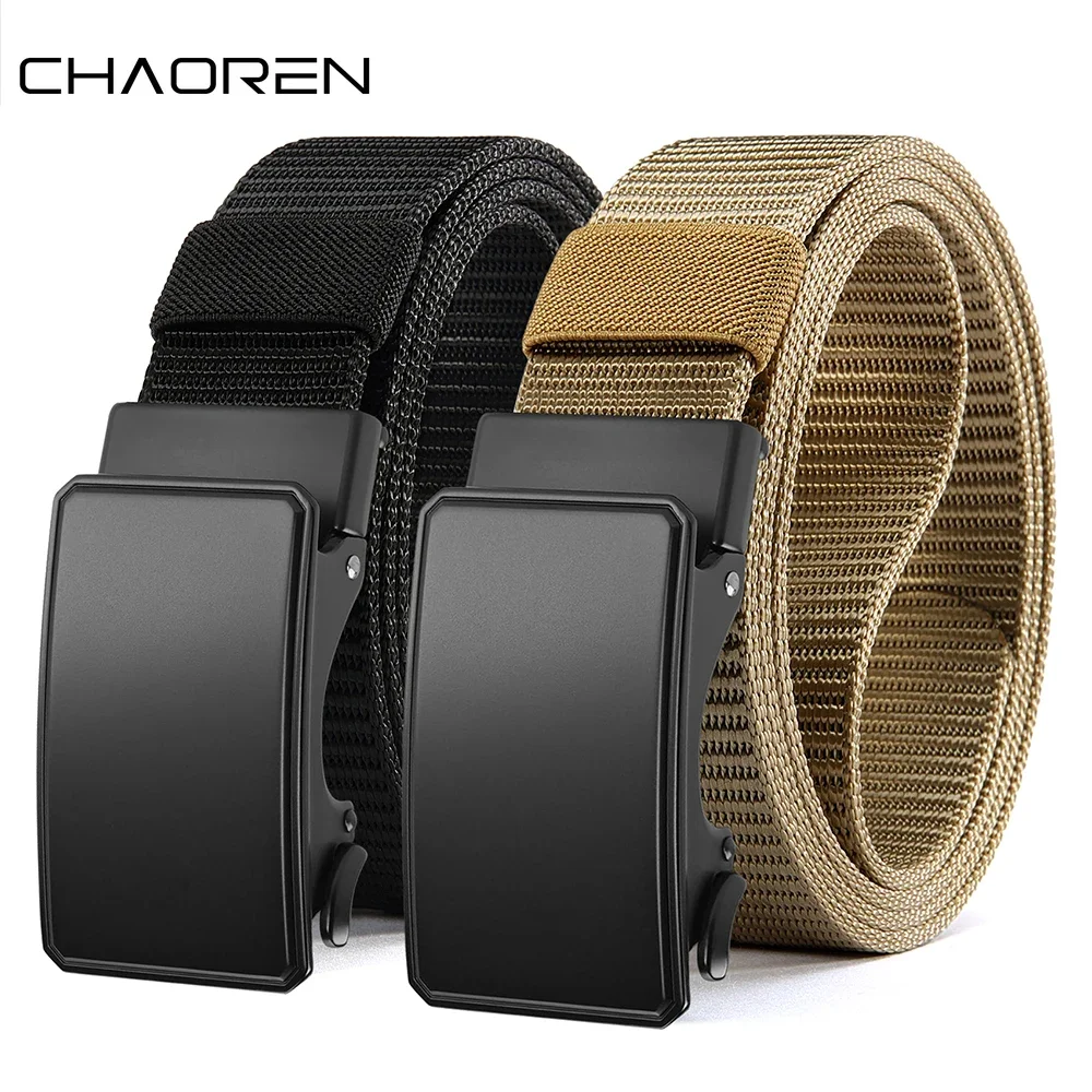 

Мужской ремень, нейлоновый тактический ремень с металлической пряжкой, тканый эластичный ремень для тренировок на открытом воздухе со брюками, джинсовый ремень, тканые ремни для отдыха, унисекс