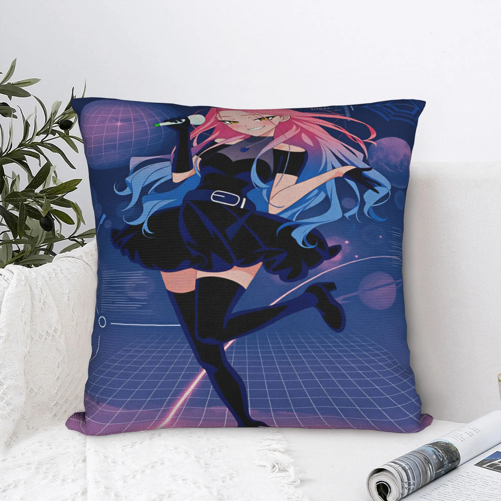 Alien Stage Pillow Case  Cute Funny Pillow Cover Comfy Pillowcases For Couch Sofa Bedroom