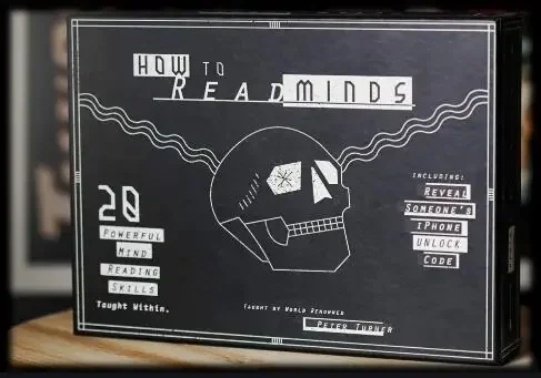 How to Read Minds Kit by Peter Turner Magic tricks