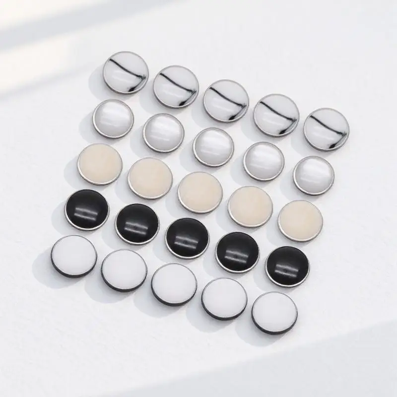 

50pcs Snap Fastener Kits Metal Press Studs For Clothing Jackets Shoes Diy Craft Sewing Repair Accessories