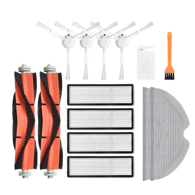 New Main Brush Hepa Filter Side Brushes full Mop Cloth for Xiaomi Mijia Vacuum 1C 2C 1T F9 STYTJ01ZHM STYTJ02ZHM vacuum parts