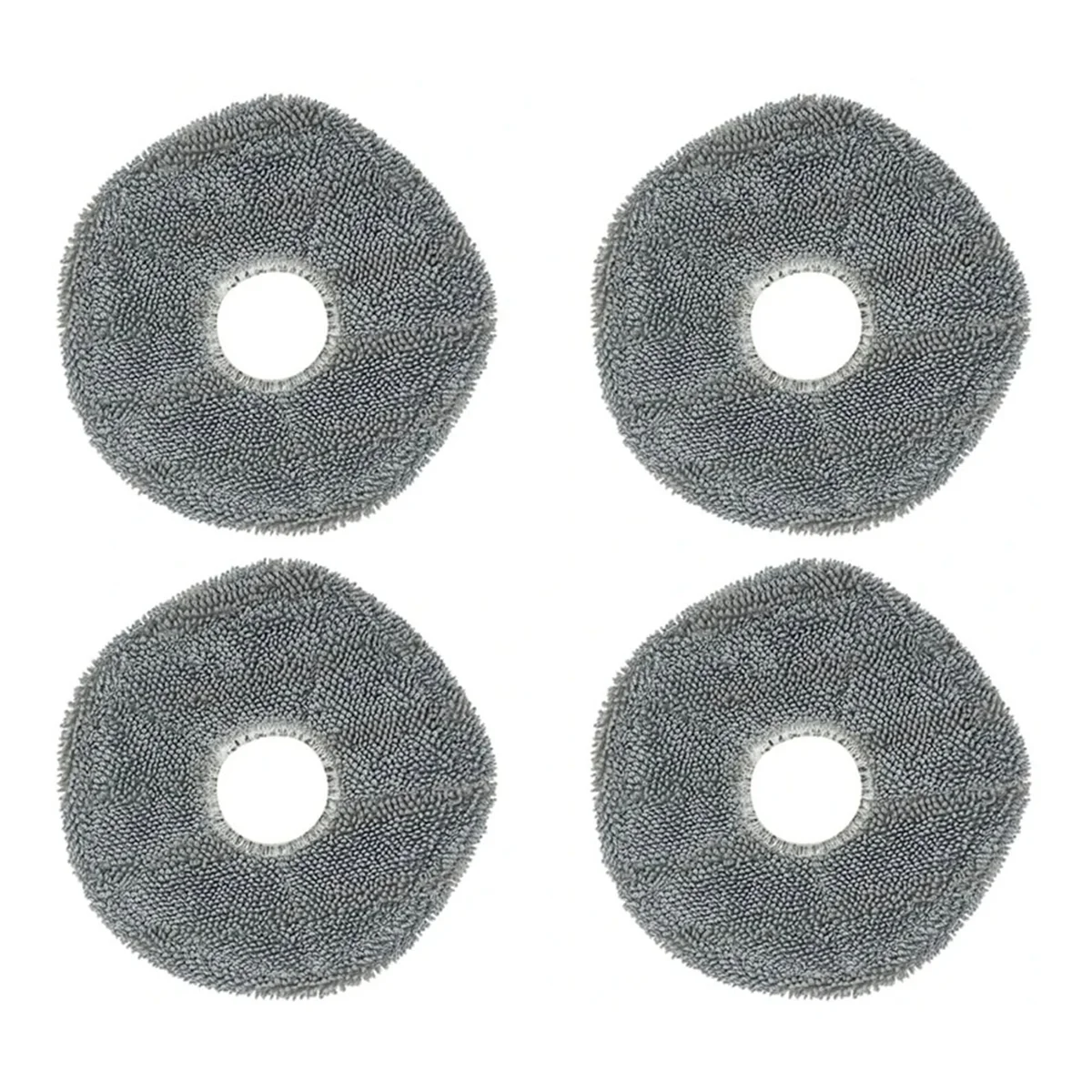 4pcs Mop Cloth Washable for X9 Pro / X10 Pro Omni Robot Vacuum Replacement Parts Vacuum Mopping Pad