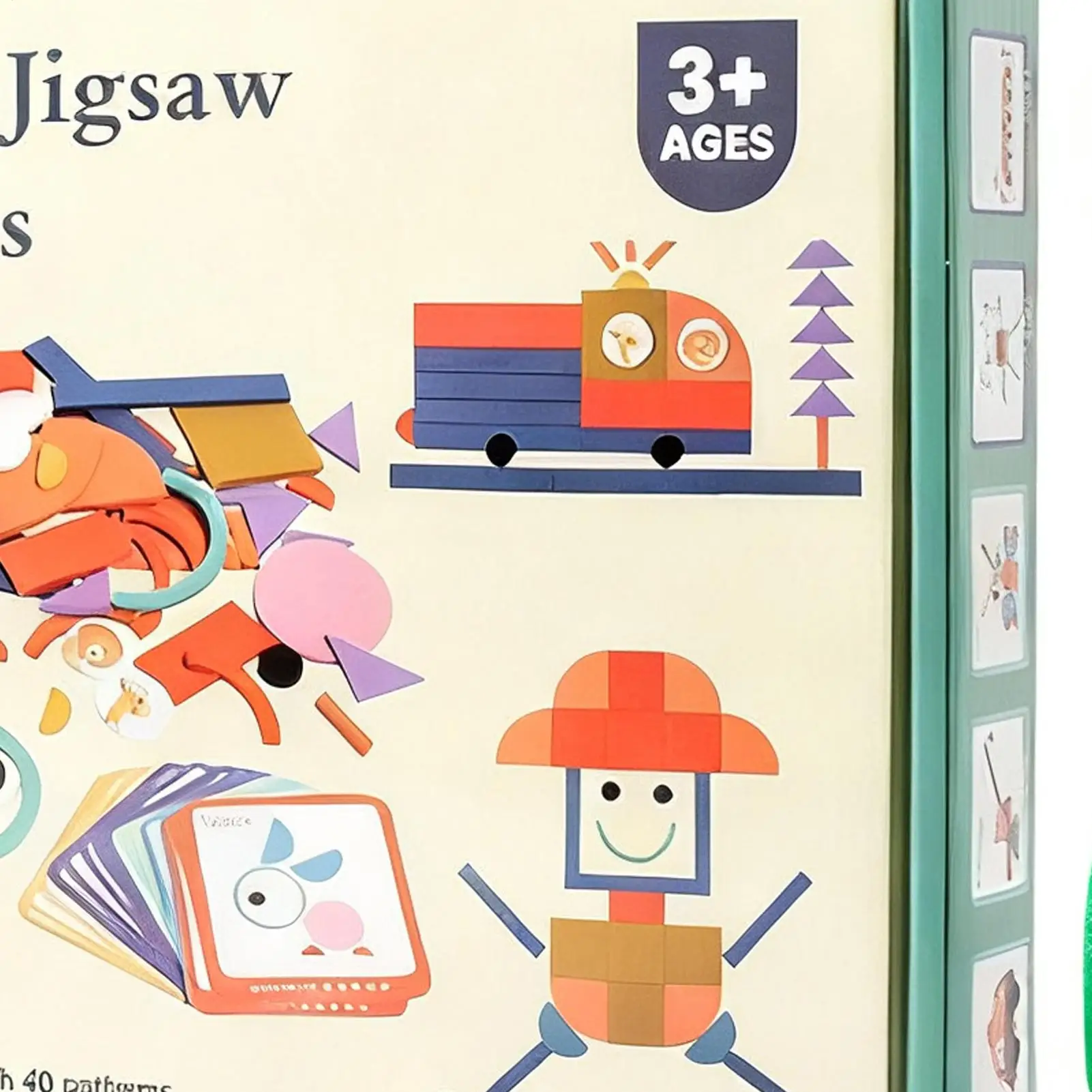 شكل لغز الجذعية شكل ألعاب تعليمية العصي الذكية أنشطة التعلم للأطفال بنين بنات السفر غرفة نوم المدرسة المنزلية