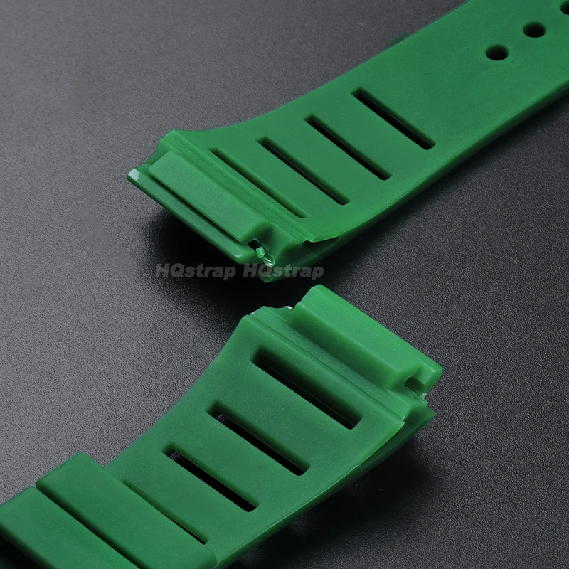 سيليكون حزام لريتشارد ميل RM011 حزام (استيك) ساعة 21 مللي متر * 17 مللي متر المطاط الغوص سوار مقاوم للماء العالمي استبدال معصمه