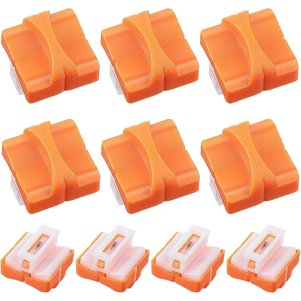 10-Piece paper cutter replacement blade for A4 black and white paper cutter (orange)