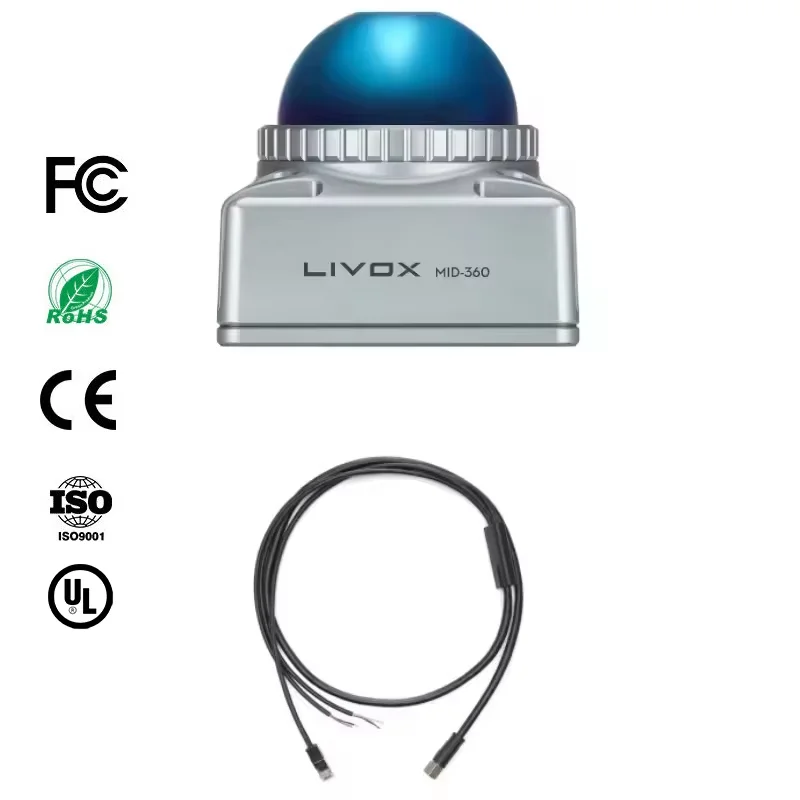 

Mid360 360 Degree 3D Scanner Obstacle Avoidance Geographic Detection Scanning Navigation CE Certification