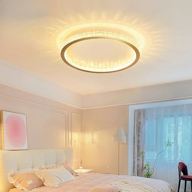 

Modern Crystal Ceiling Light for Bedroom Dining Room Luxury Chandelier Lighting Fixture