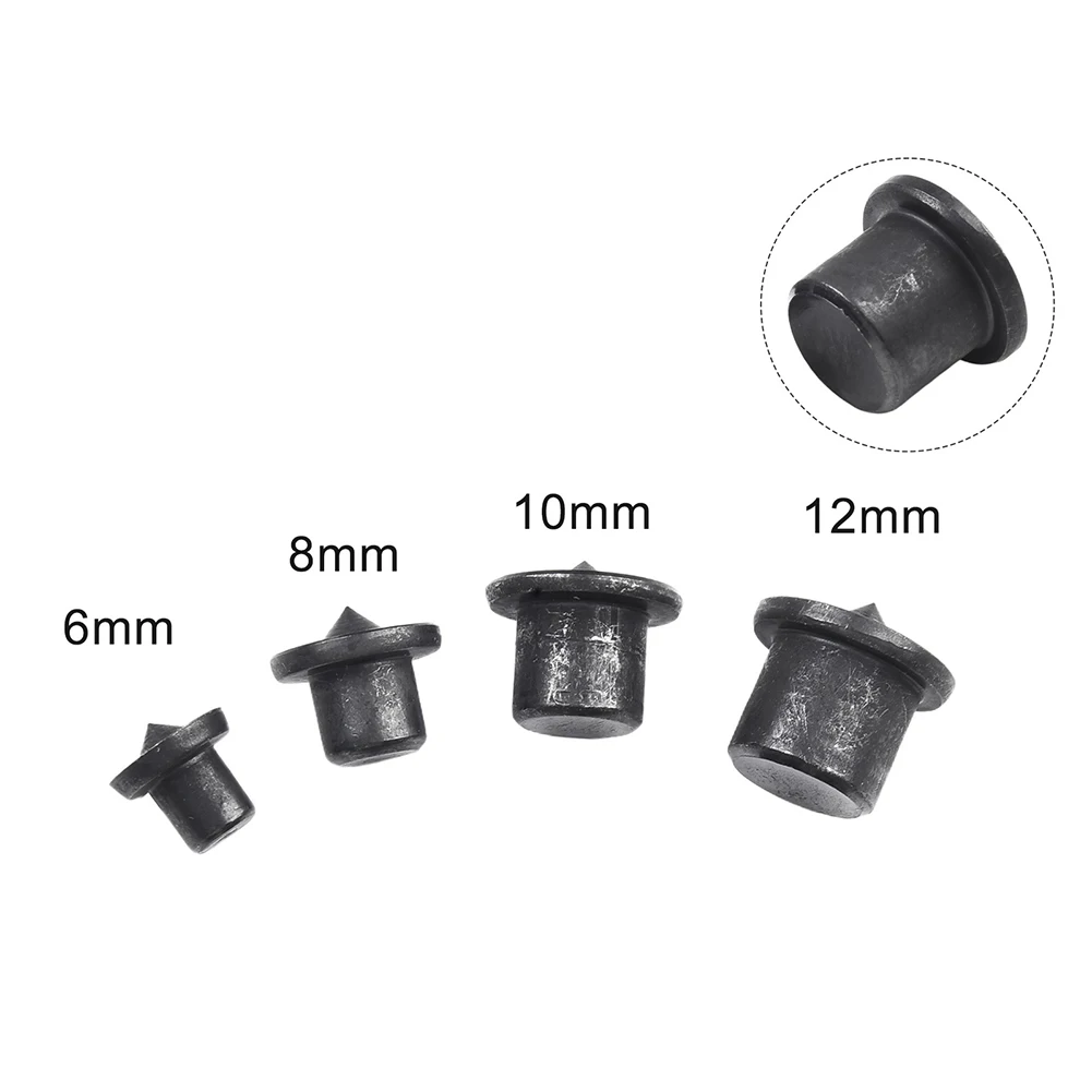 16pcs ไม้ Dowel Center Punch Point ชุด 6/8/10/12 มม.เจาะไม้ Tenon Center เฟอร์นิเจอร์ DIY Locator อุปกรณ์เสริม