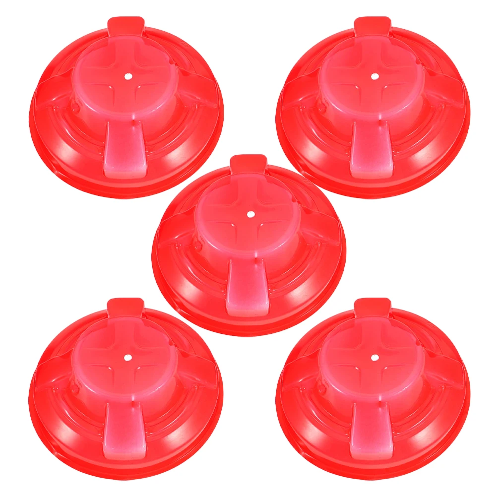 

5 pcs Smoke Dust Cover Durable Material Easy Installation Precise Fit CO Alarm Device Fire Sprinkler Covers Home Safety