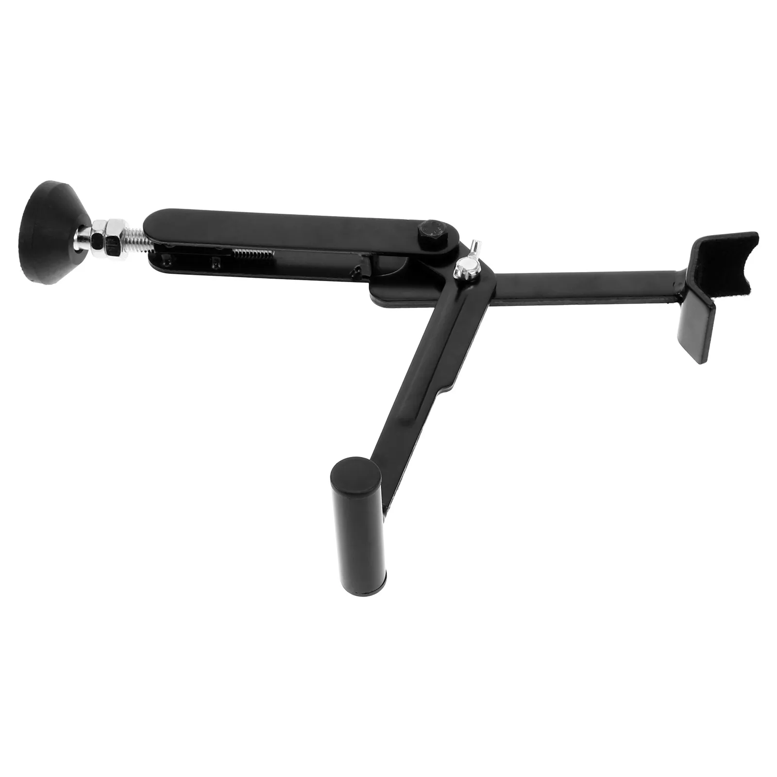 

Motorcycle Wheel Lift Stand Portable Foldable Rear and Front Wheel Lift Stand Stable Support for Motorcycle Maintenance Black