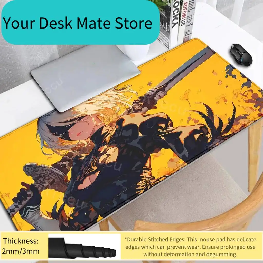 

Горячая новинка: Игровой коврик для мыши и клавиатуры NieR Automata YoRHa No.2 Type B (2B) XXL – аксессуар для геймеров