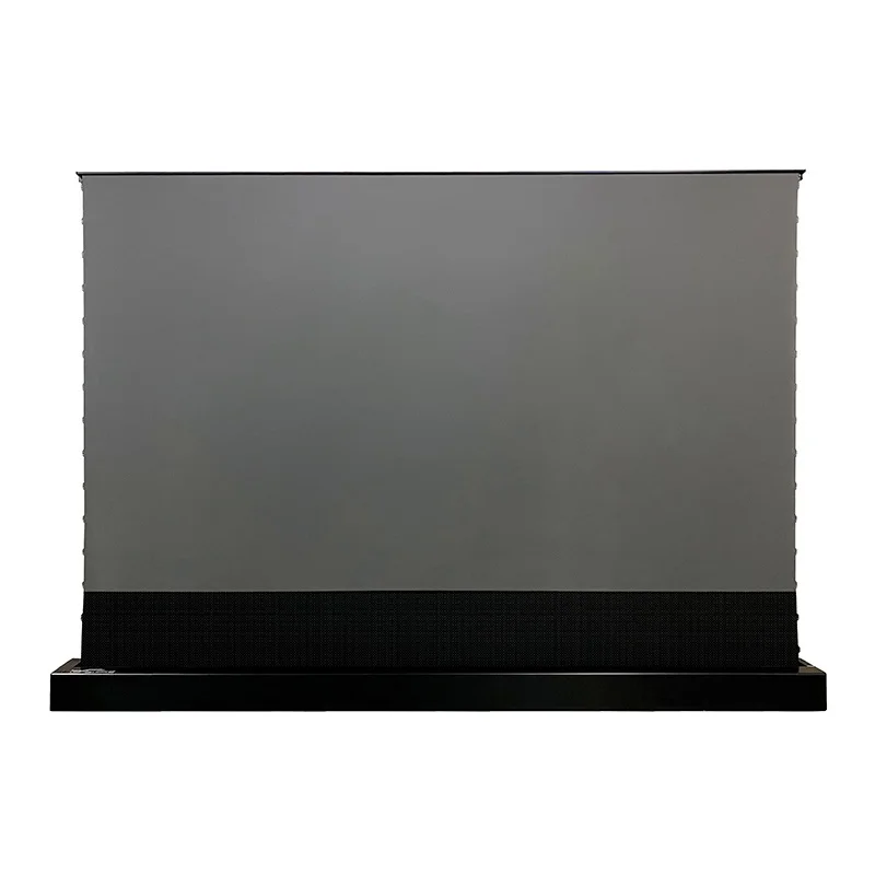 

Электрический напольный экран Yinzam с дистанционным управлением для UST и проектора с длинными линзами CBSP AIR PET Crystal Screens